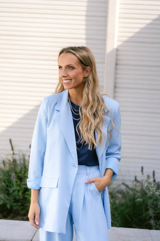 Maurice Suit Light Blue