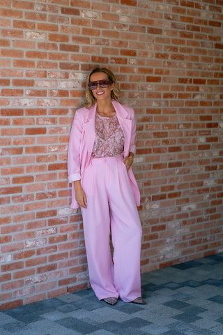 Maurice Suit Pink