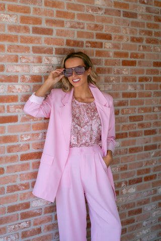 Maurice Suit Pink