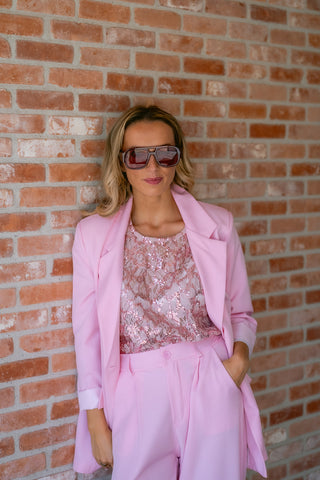 Maurice Suit Pink