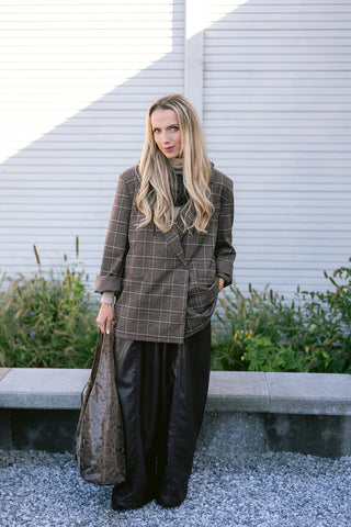Mauricius Blazer Brown
