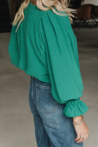 Maya Blouse Green