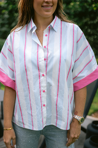 Mei-ly Blouse Pink