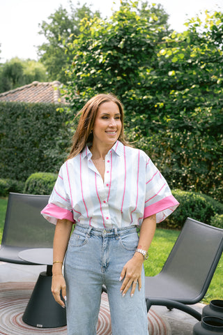 Mei-ly Blouse Pink