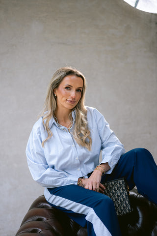 Melisande Blouse Light Blue