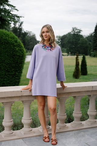 Melly T-shirt Dress Lilac