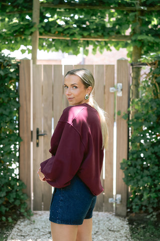 Mercedes Sweater Burgundy