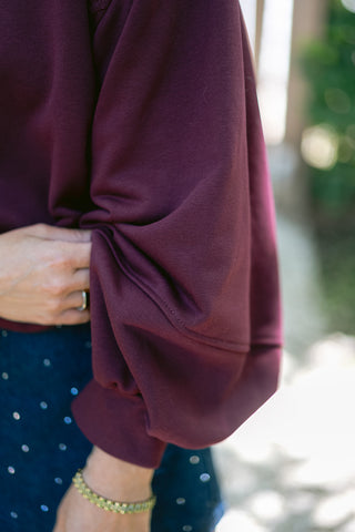 Mercedes Sweater Burgundy