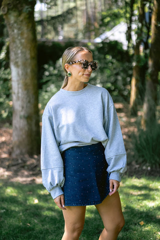 Mercedes Sweater Grey