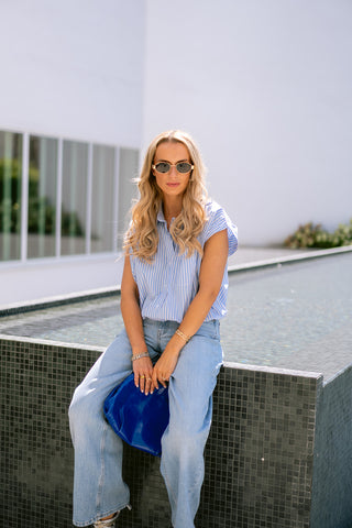 Micheal Striped Blouse