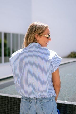 Micheal Striped Blouse