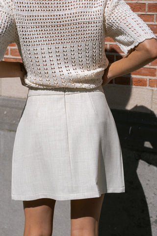 Mila Skort Cream
