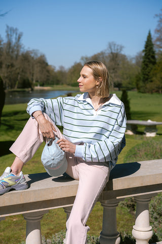 Milaa Polo Shirt Light Blue