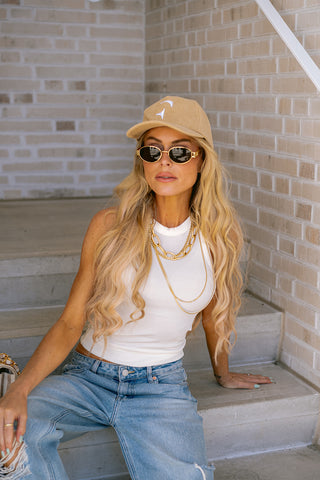 Milas Tank Top White