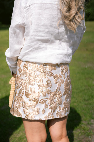 Miley Skirt Gold
