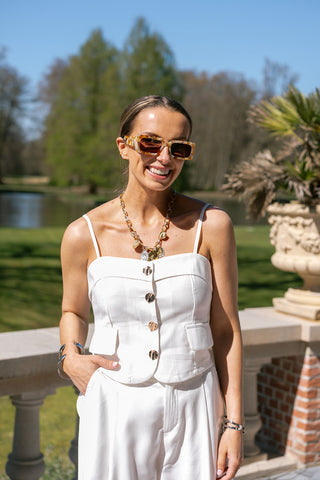 Milka Co-ord White