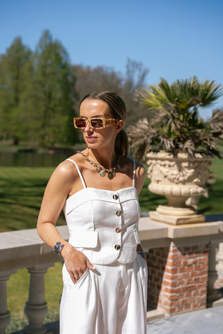 Milka Co-ord White