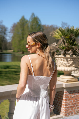 Milka Co-ord White
