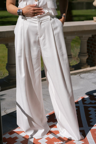 Milka Co-ord White