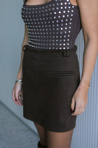 Mimy Skirt Brown