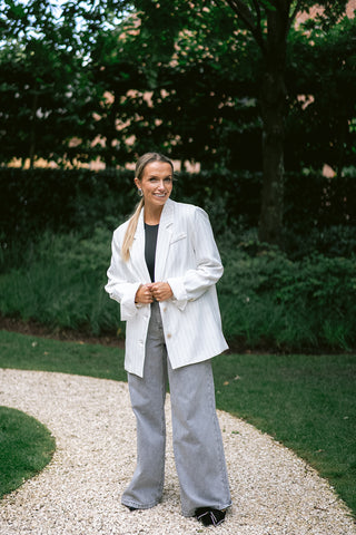 Mira Blazer White