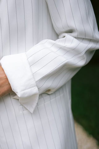 Mira Blazer White