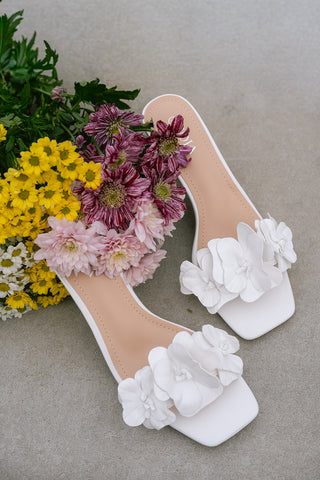 Mireya Heels White