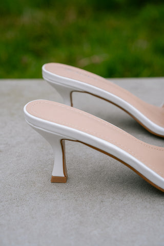 Mireya Heels White