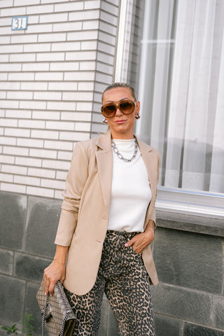 Mirna Blazer Beige