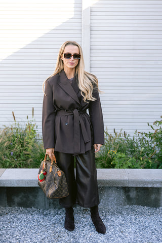 Miso Blazer Brown