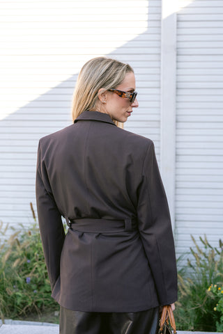 Miso Blazer Brown