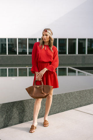 Naylin Dress Red