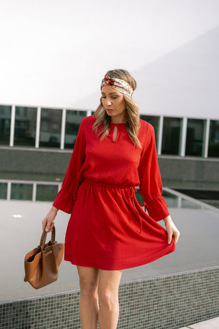 Naylin Dress Red