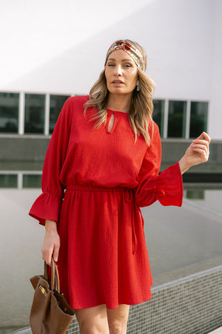 Naylin Dress Red