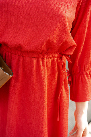 Naylin Dress Red