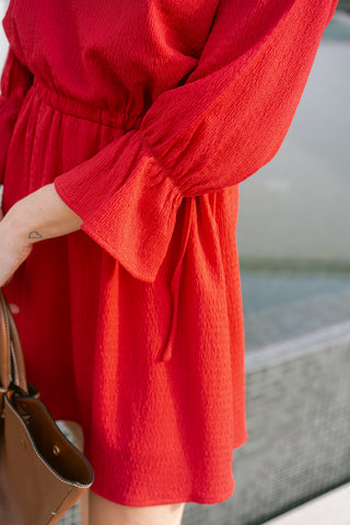 Naylin Dress Red