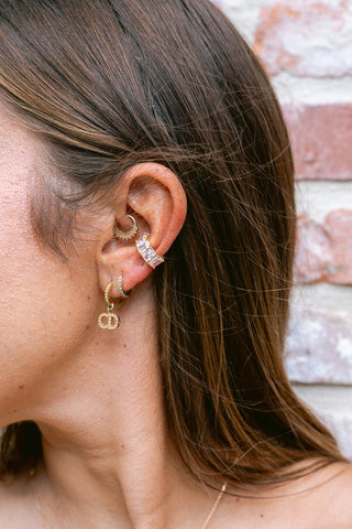 Nell Ear Cuff Silver