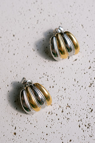 Nerissa Earrings Gold Silver