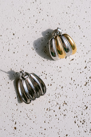 Nerissa Earrings Gold Silver