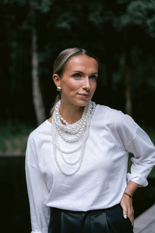 Nerissa Earrings Gold Silver