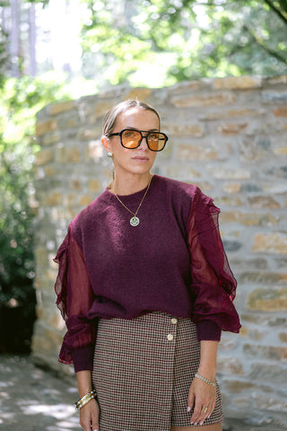 Nesta Sweater Bordeaux
