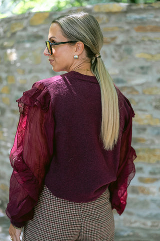 Nesta Sweater Bordeaux