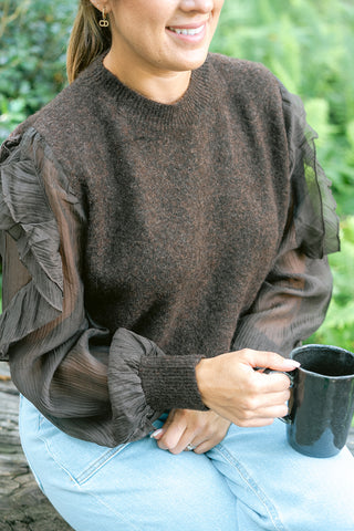 Nesta Sweater Brown