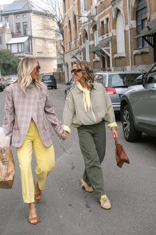 Nini Denim Trousers Khaki