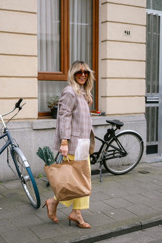 Nini Denim Trousers Yellow