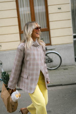 Nini Denim Trousers Yellow