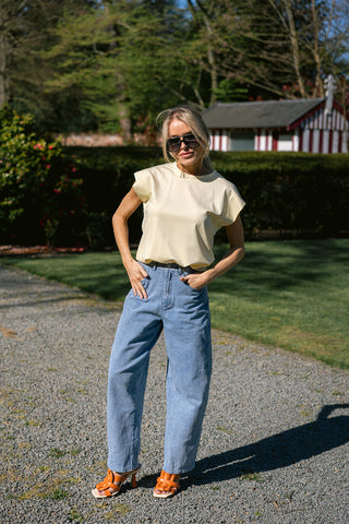 Nini Denim Trousers Light Blue