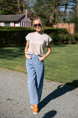Nini Denim Trousers Light Blue