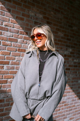 Noctra Bomber Taupe