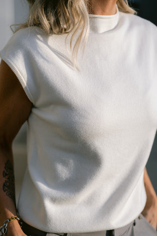 Nova Knit Top Cream